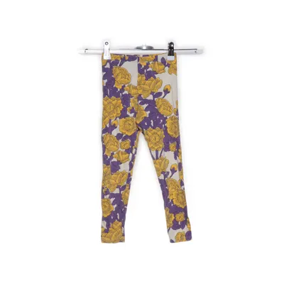 Leggings (Gul, Lila, Vit, Flerfärgad) från Mini Rodini Elastan, Ekologisk bomull