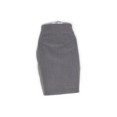 Jupe crayon (Gris) de Woman Collection Acétate, Élasthane, Polyester, Laine