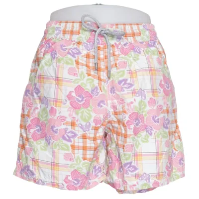 Badshorts (Rosa, Vit, Flerfärgad) från Vilebrequin Bomull, Polyamid