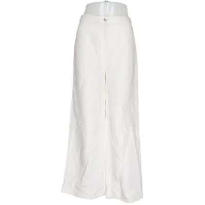 Palazzo pants (White) from H&M Premium Quality Viscose, Linen