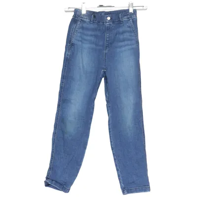 Jeans (Blue) from Uniqlo Kids Cotton, Elastane, Polyester