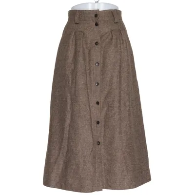 Nederdel (Brun) fra Sézane Viscose, Uld