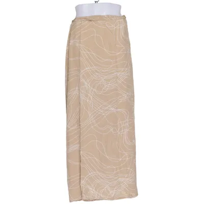 Jupe portefeuille (Beige, Blanc) de Marcel Clair Viscose