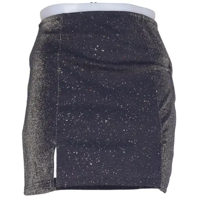 Skirt (Blue, Gold) from Gaia Elastane, Metallic fiber, Polyamide