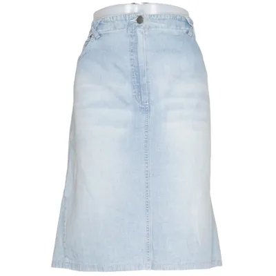 Denim skirt (Blue) from Denim & Co Cotton
