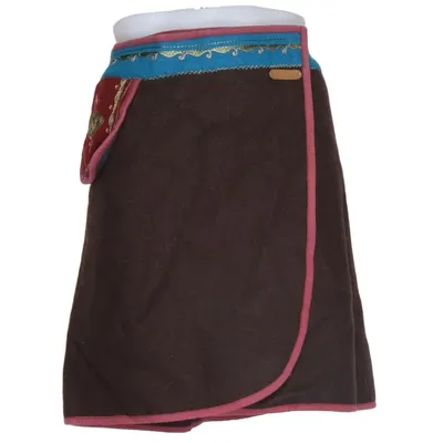 Wikkelrok (Bruin, Meerkleurig) van Moshiki Acryl, Katoen, Nylon, Polyester, Wol