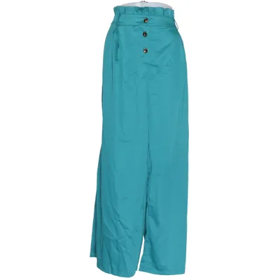 Palazzo pants (Green) from Shein Curve Cotton, Polyester
