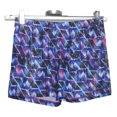 Sports shorts (Blue, Multicolored) from Danskin Now Elastane, Polyester