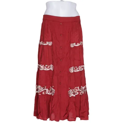 Maxi skirt (Red) from Sfera Casual Viscose