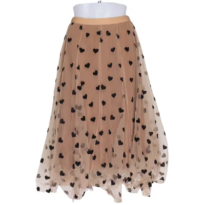 Tule rok (Beige, Zwart) van Chicwish Polyester