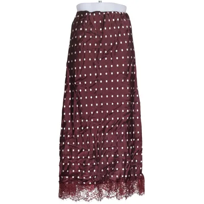 Maxi nederdel (Lilla, Hvid) fra New Collection Viscose