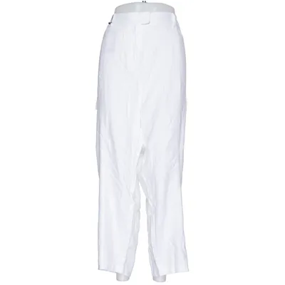 Pants (White) from Next Linen, Viscose
