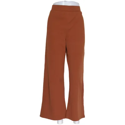 Pantalon patte d'éléphant (Marron) de Happy Holly Élasthane, Polyester