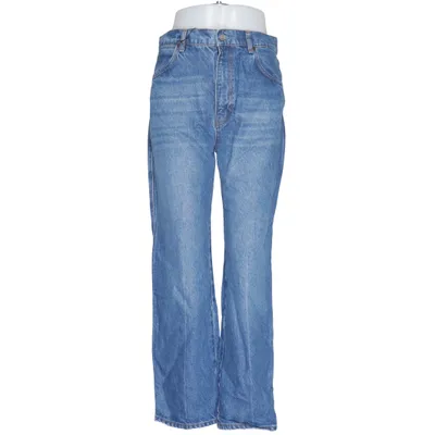 Spijkerbroek (Cowboy High Rise Straight Jeans) van Reformation Katoen