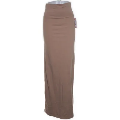 Långkjol (Low Waist Folded Maxi Skirt) från NLY Bomull, Elastan