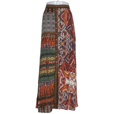 Maxi rok (Meerkleurig) van Desigual Metallvezel, Polyester, Viscose