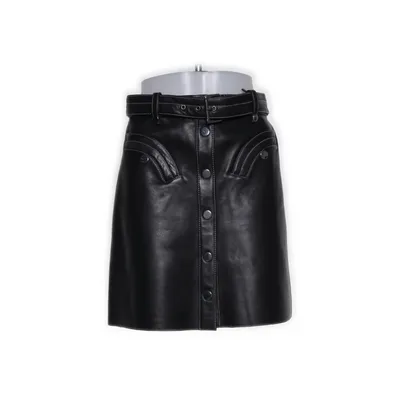 Läderkjol (Grå) från Maje