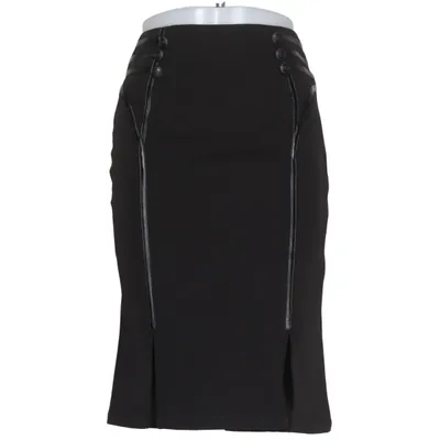 Skirt (Black) from Punkrave Cotton, Polyester