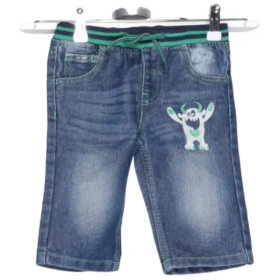Jeans (Blau, Grün) von Koko Noko Baumwolle, Polyester