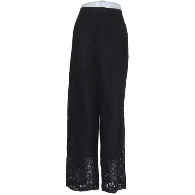 Pantalon patte d'éléphant (Noir) de Visual Clothing Project Coton, Polyamide, Polyester