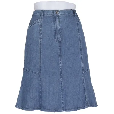Jupe en jean (Bleu) de Hammerschmid Coton, Élasthane