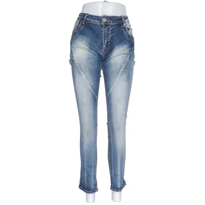 Jeans (Blå) fra Mozzaar Bomuld, Elastan
