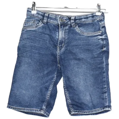 Short en jean (Bleu) de Download Coton, Élasthane, Polyester