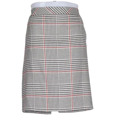 Jupe (Noir, Blanc, Rouge) de Comma Élasthane, Polyester, Viscose