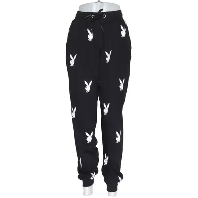 Joggingbroek (Zwart, Wit) van Playboy x Missguided