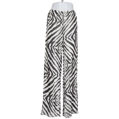 Pantalon patte d'éléphant (Noir, Blanc) de Rat & Boa Viscose