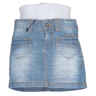 Spijkerrok (Blauw) van Amisu Jeans Katoen