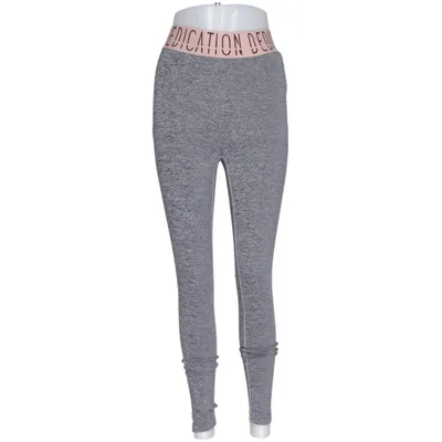 Sportleggings (Grau) von Bubbleroom Sport Elasthan, Polyester
