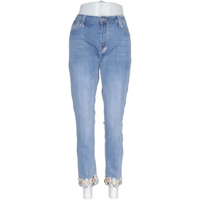 Spijkerbroek (Blauw) van Zac & Zoe Katoen, Elastaan, Polyester