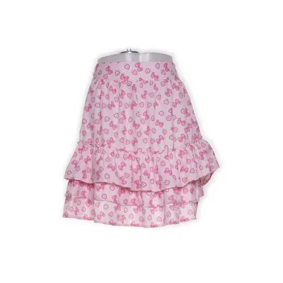 Kjol (Rosa, Flerfärgad) från Romwe Polyester