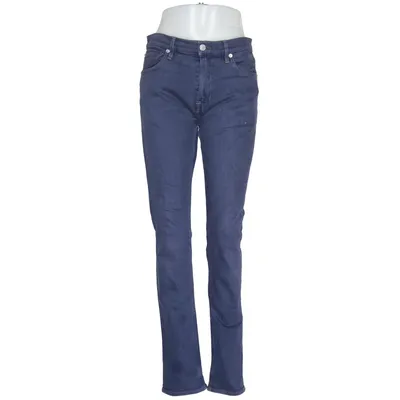 Spijkerbroek (Blauw) van 7 for All Mankind Katoen, Elastaan, Polyester
