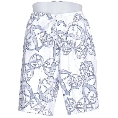 Short (Blanc, Bleu) de Schiesser Coton biologique