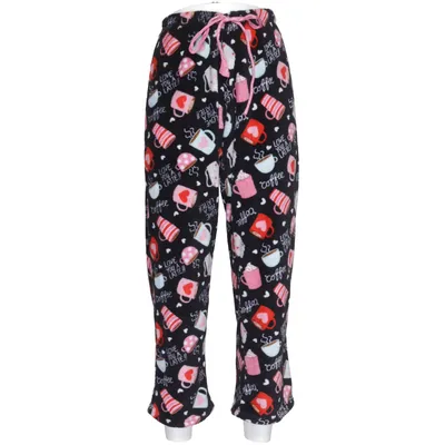 Pyjamasbyxor (Svart, Flerfärgad) från Pillowtalk Polyester