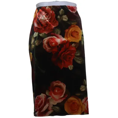 Skirt (Black, Multicolored) from Camilla Thulin Elastane, Polyester