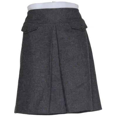 Rock (Grau) von Burlington Polyester, Wolle