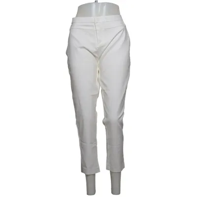 Chinos (Wit) van Chic & Jeune Katoen, Elastaan, Polyamide