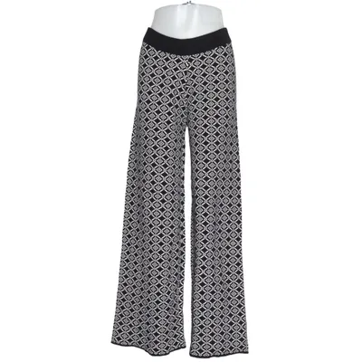 Pantalon patte d'éléphant (Noir, Blanc) de Milano Italy Coton