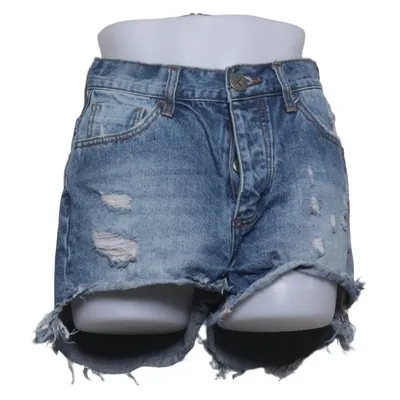 Short en jean (Bleu) de One Teaspoon Coton