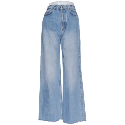 Jeans (Pleated Reworked) fra Reformation Jeans Lyocell, Økologisk bomuld
