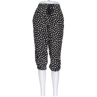 Three-quarter pants (Black, White) from Samsa Collection Viscose