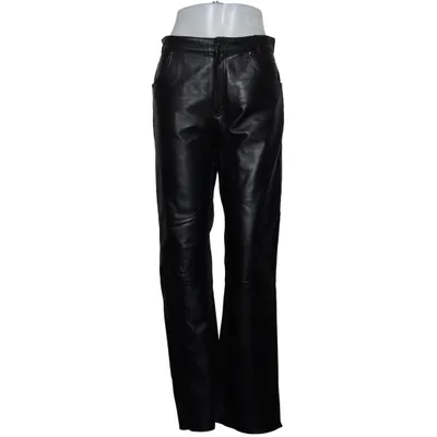 Leren broek (Zwart) van JCC Collection Leer, Polyester