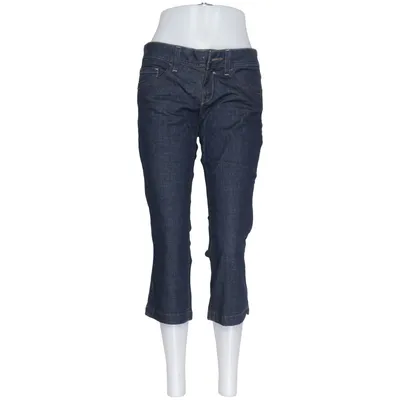 Three-quarter pants (Blue) from ESPRIT Denim Cotton, Elastane