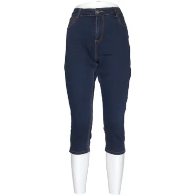 Driekwart broek (Blauw) van Honey B Blue Katoen, Elastaan, Polyester