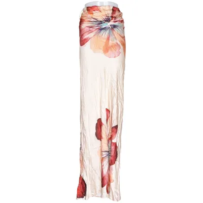 Jupe longue (Beige, Multicolore) de Anthropologie Viscose