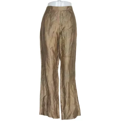 Pantalon patte d'éléphant (Vert) de Ci Mi Stockholm Lin, Polyamide, Viscose