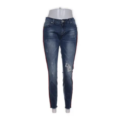 Spijkerbroek (Blauw, Rood, Wit) van Sublevel Katoen, Elastaan, Polyester, Viscose